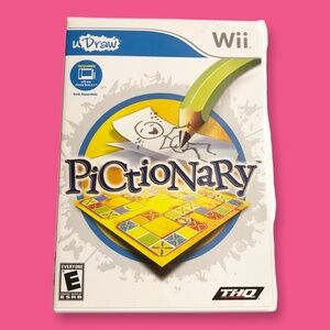 U Draw Pictionary Wii U Nintendo Video Game